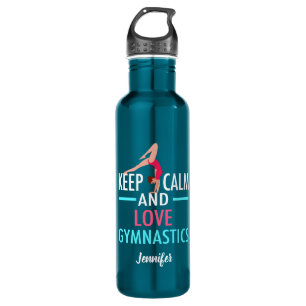 Keep Calm and Love Gymnastics 710 Ml Water Bottle