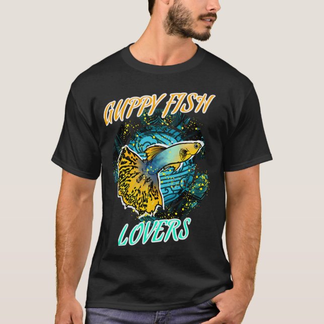 Keep Calm And Love Stingrays Fishing T-Shirt (Front)