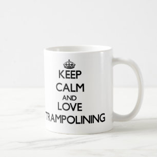 Keep calm and love Trampolining Coffee Mug