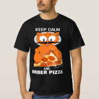 KEEP CALM AND ORDER PIZZA Senor Gato™ Funny