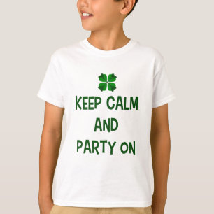 Keep Calm And Party On T-Shirt