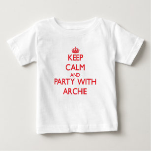 Keep calm and Party with Archie Baby T-Shirt