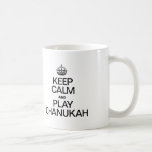 KEEP CALM AND PLAY CHANUKAH COFFEE MUG<br><div class="desc">.</div>