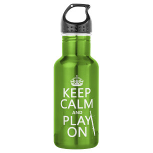 Keep Calm and Play On (Bassoon)(any colour) 532 Ml Water Bottle