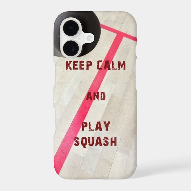Keep Calm and Play Squash (Back)