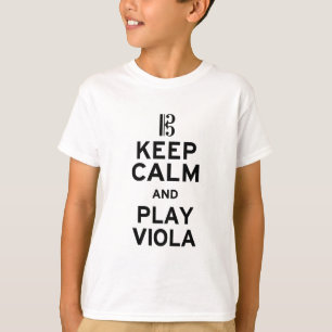 Keep Calm and Play Viola T-Shirt