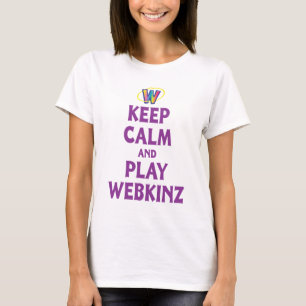 Keep Calm And Play Webkinz T-Shirt