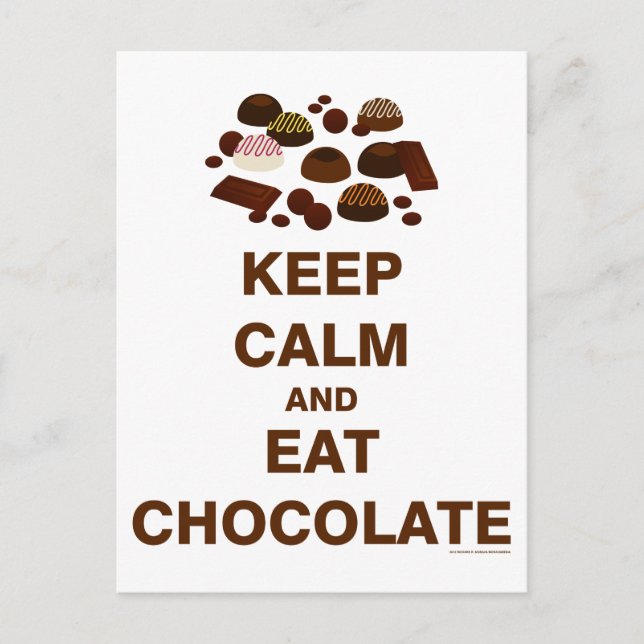 Keep Calm and Postcard (Front)