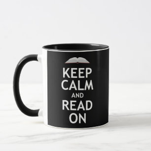 Keep Calm and Read On Mug