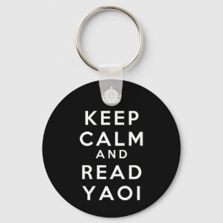 Keep Calm and Read Yaoi Keychain