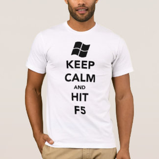 "Keep Calm and Refresh" A.A. Style T-shirt