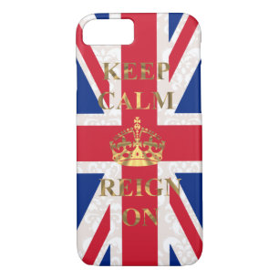 Keep calm and reign on Case-Mate iPhone case