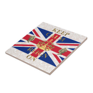 Keep calm and reign on tile