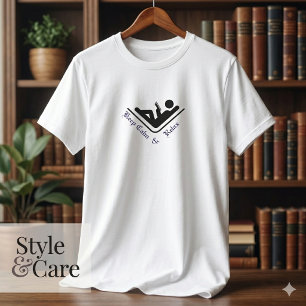 Keep Calm and Relax Minimalist Comfort Tee Style