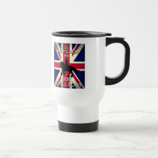 "Keep Calm and Ride a Fell Pony" Travel Mug