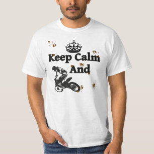 Keep Calm And Ride - Dirtbikes T-Shirt
