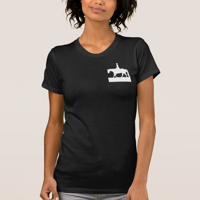 Keep calm and ride on T-Shirt (Front)