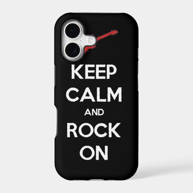 keep calm and rock on (Back)