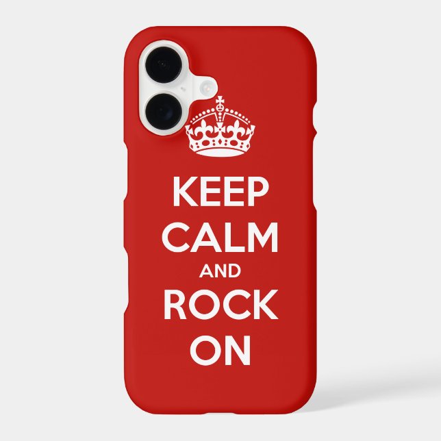 Keep Calm and Rock On (Back)