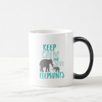 Keep Calm and Save Elephants Animal Activist