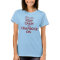 Keep Calm and Scrapbook On Ladies Tee 2, Red