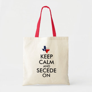 Keep Calm and Secede On Tote