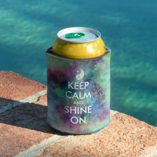 Keep Calm and Shine On Custom Harmony Can Cooler
