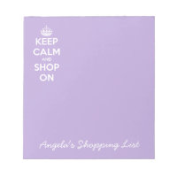 Keep Calm and Shop On Lavender