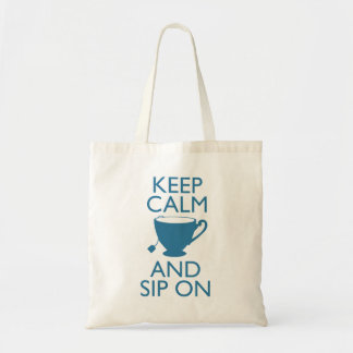 Keep Calm and Sip On Tote Bag