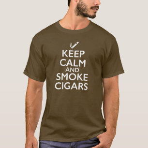 Keep Calm and Smoke Cigars T-Shirt
