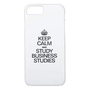 KEEP CALM AND STUDY BUSINESS STUDIES Case-Mate iPhone CASE