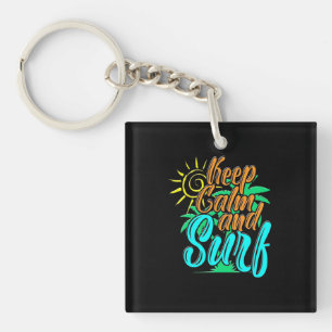 Keep Calm And Sulf Keychain