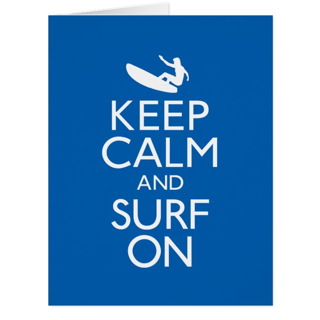 Keep Calm and Surf On (Front)
