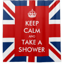 Keep Calm and Take A Shower and UK Flag Union Jack