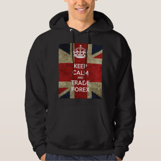 Keep Calm And Trade Forex dark hoodie