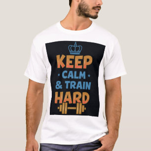 Keep calm and Train Hard T-Shirt
