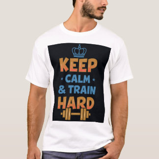 Keep calm and Train Hard T-Shirt