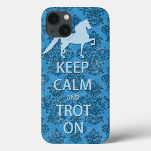 Keep Calm and Trot On Saddlebred iPad Case