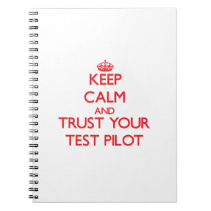 Keep Calm and trust your Test Pilot Notebook