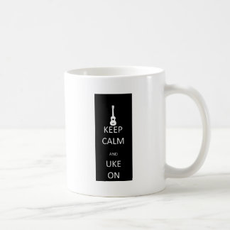 Keep Calm and Uke On Coffee Mug