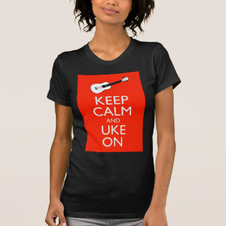 Keep Calm and Uke On! T-Shirt