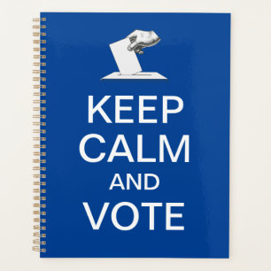 Keep Calm and Vote 2026 Planner