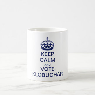 Keep calm and vote Klobuchar Coffee Mug