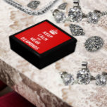 Keep Calm and WEAR DIAMONDS Gift Box<br><div class="desc">KEEP CALM AND...    see matching plate,  mug,  jewellery box,  shopping bag  and apron each with a unique twist to the ubiquitous quote  or you might prefer the original quote or for even more fun make up your own to make a one of a kind gift!</div>