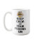Keep Calm and Your Fedora On mug