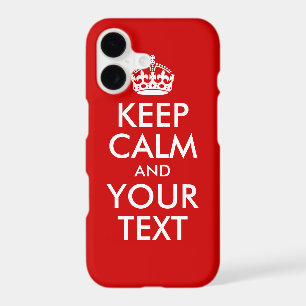 Keep Calm and Your Text