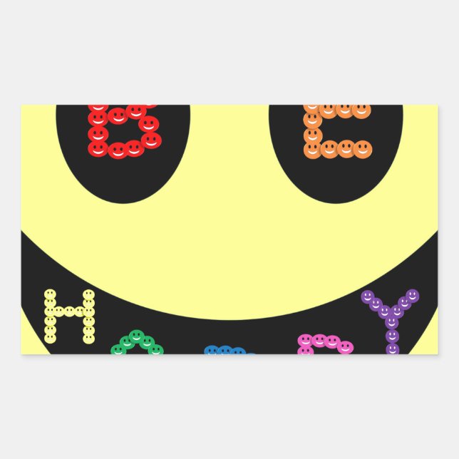 Keep Calm Be Happy Destiny Sticker (Front)