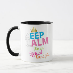 Keep Calm Birthday Mug