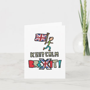 Keep Calm Brexit Card