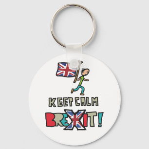 Keep Calm Brexit Keychain